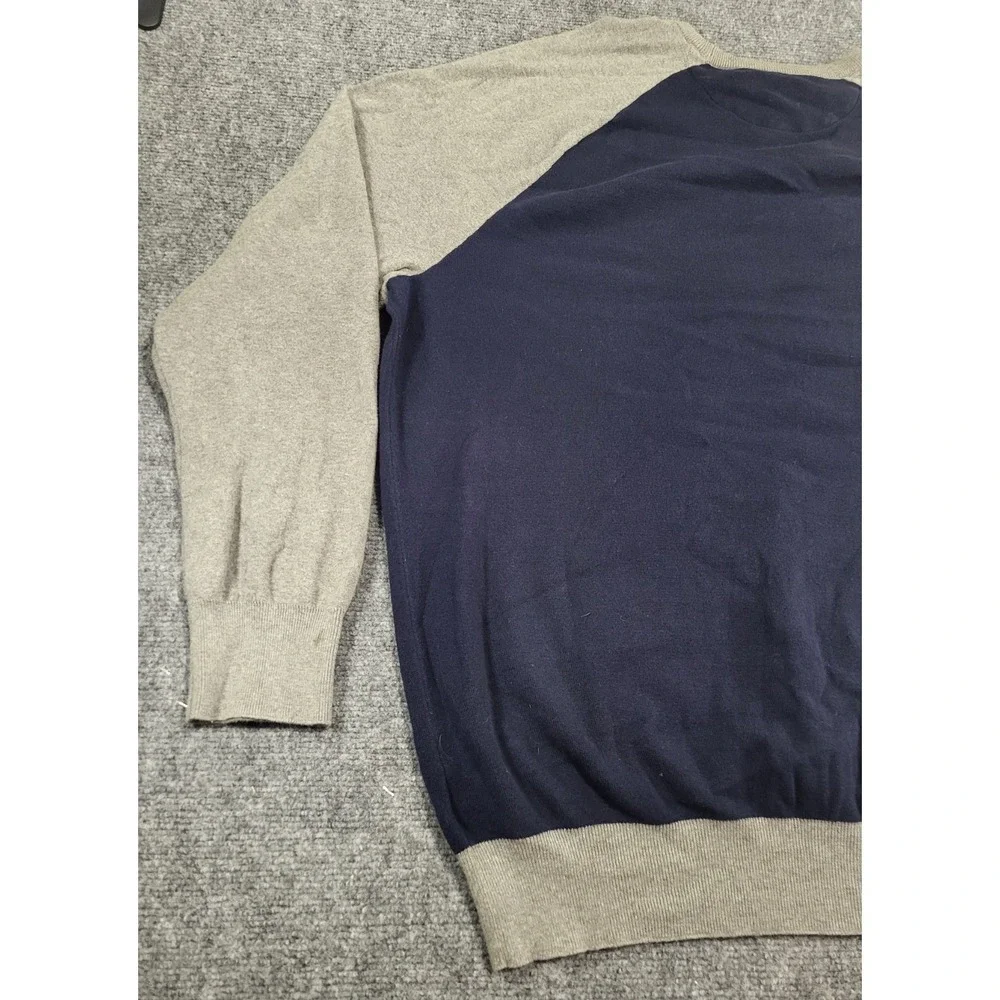 Polo Ralph Lauren Sweater Men's XXX-Large Blue Pima Cotton Crewneck Pony Logo